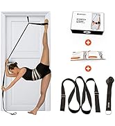 Stretch Strap with Door Anchor – Improve Leg Stretching with Door Flexibility Trainer - Perfect H...