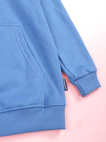 Image of KiddoPanti Boys Solid Cotton Full Sleeve Zip-Up Front Open Hooded Sweatshirt