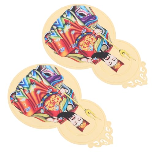 VILLFUL 2個年巳年太歳金カード 銅製伝統風水お守り 平和と保護の護符 の守護神 蛇年縁起物 携帯可能な財運祈願アイテム