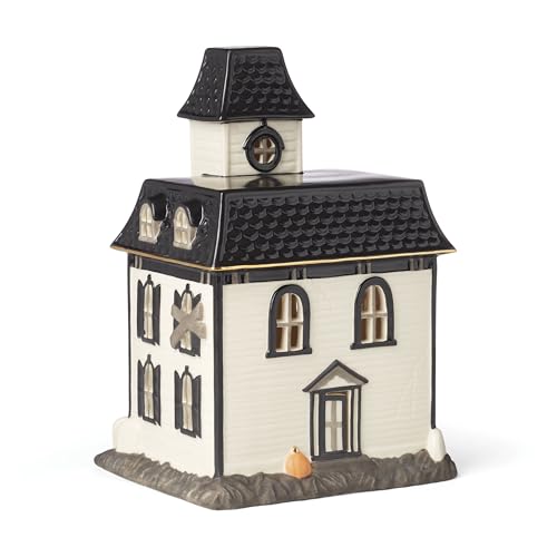 Image of Lenox Vintage Halloween Light-Up House Figurine