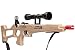 Magnum Enterprises Wooden Zombie Blaster Rifle with Scope and Sling