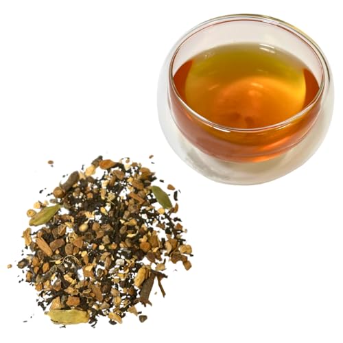 Té negro ecológico masala chai a granel 2.5 oz miniatura 2