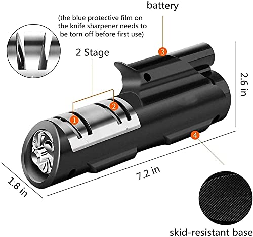 Messerschärfer Profi Messerschleifer Schärfwerkzeuge Elektrischer Messerschärfer Schnurloses Messerschärfen… – Bild 5