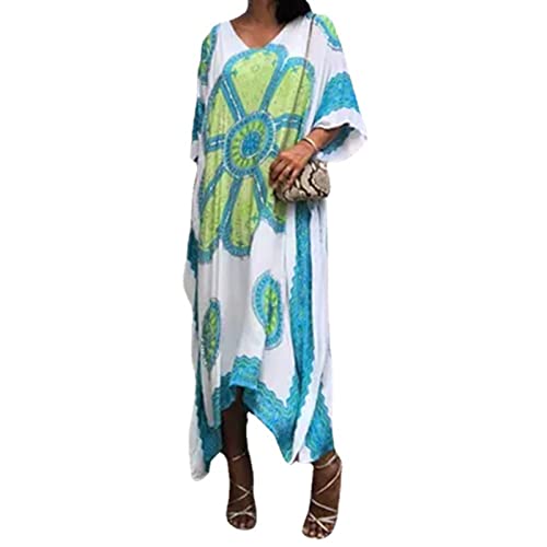 Robe de plage caftan premium au drapé élégant pour sublimer vos moments de détente