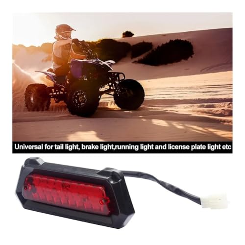Accessoires de Pit Bike feu arrière LED pour sorties tout-terrain
