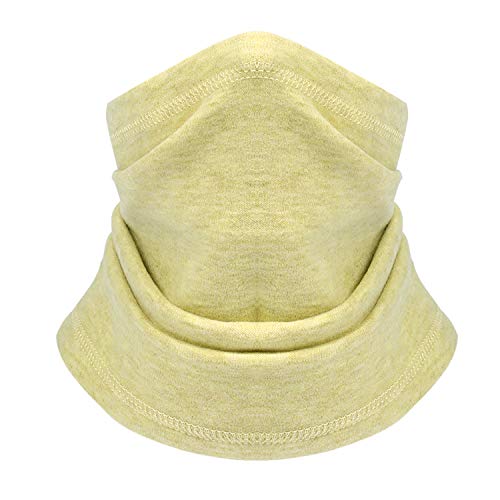 Darchen Fleece Neck Gaiters Face Mask for Men Women, Bandana Scarf Face Covering Windproof and Thermal Gaiter Sleeve Mask for Winter Skiing Cycling Running Hiking Hunting Cold Weather