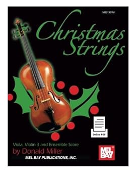 Paperback Christmas Strings: Cello & Bass With Piano Accompaniment: With Piano Accompaniment Book