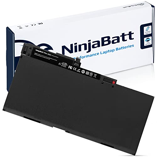 NinjaBatt CM03XL Akku für HP 717376-001 EliteBook 850 845 840 750 745 740 G1 G2 Series Zbook 14 15u 716723-271 716724-421 CM03 CO06XL - Hohe Leistung [50Wh/11.1v]