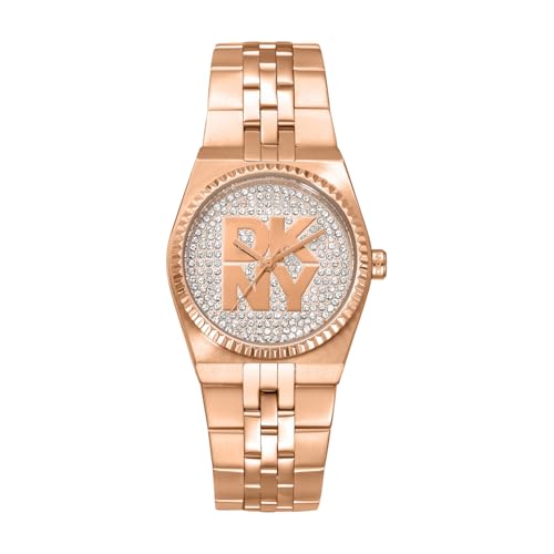 Montre à quartz DKNY logo montre étanche 5 ATM tendance mode femme