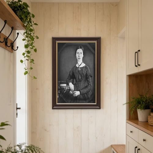 Impression sur toile Emily Dickinson - Cadeau idéal poésie et art