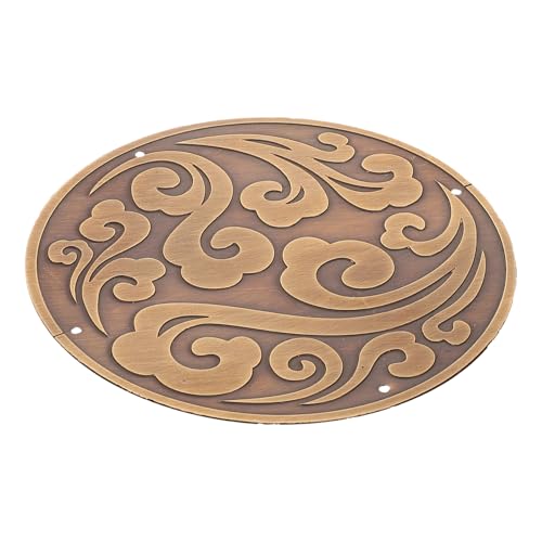 Calcomanía para muebles PRETYZOOM con etiquetas de talla de latón Xiangyun 6