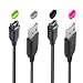 FIT-TOP for Garmin Vivoactive 3 Music Charger,(2-Pack) Charging Clip Sync Data Cable for Vivosport,Fenix 5 5X Plus +X4 Charger Port Protector Dustproof Anti Dust Plugs Caps