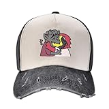 RYRFBFF Cappellino da Baseball (Versione Nera) Gargoyle legalmente ambiguo Regali di Decorazione Sportiva Maschile Cardinal Kids Ladies 2025