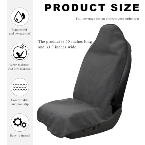 DXNQ Waterproof Car Towel Seat Cover