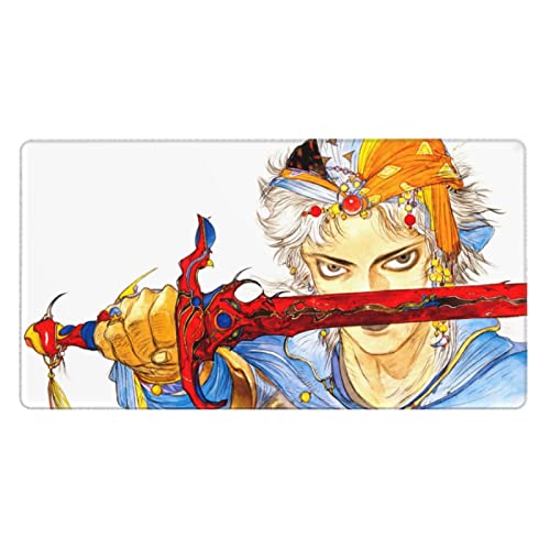 マウスパッド デスクパッド 天野喜孝図 アニメ 人気漫画 大判 デスクマット ゲーム用 滑り止め底 レーザーマウス対応 マイクロファイバー コンピューター 低反発 おしゃれ