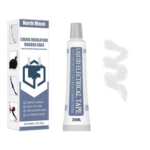 Waterproof Glue Sealing Data Cable Liquid Insulating Tape Electrical Cable Seal Temperature Resistant Repair Paste Insulation Electrical Tape Professional Protective Easy