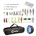 Fishing Pole Kit, Carbon Fiber Telescopic Fishing Rod and Reel Combo with Spinning Reel, Line, Bionic Bait, Hooks and Carrier Bag, Fishing Gear Set for Beginner Adults,Father Day Fishing Gift