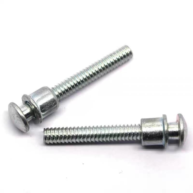 3/16" Rivet Kit for Peterbilt 379 Huck and Collars - Replace MGP98T-R6-10G,MGCS-R6U-Pack of 100 Medium Flange Collars