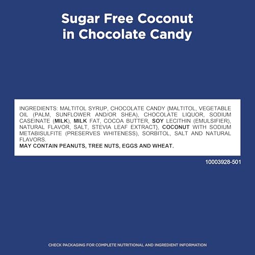 Image of RUSSELL STOVER Sugar Free Coconut in Chocolate Candy, 5 oz. bag