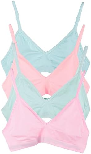 Kalon 4 Pack Convertible Wire Free Bralette Padless