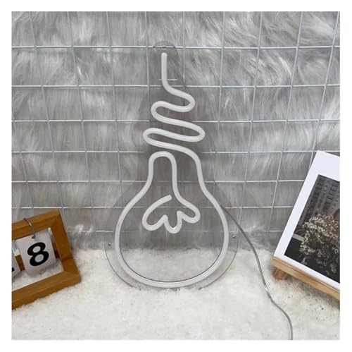 Lumières néon décoratives pour raviver un mur de chambre sombre - 6