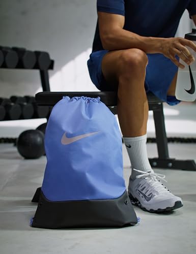 Image of Nike Unisex Adult Gameday Brasilia X Drawstring Bag Backpack (18L) | Mens and Womens
