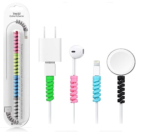 JGD PRODUCTS Spiral Charger Spiral Charger Cable Protectors for Wires Data Cable Saver Charging Cord Protective Cable Cover Set of 4 (16 Pieces) (B0C916YNCV) Amazon Price History, Amazon Price Tracker