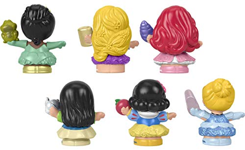 Fisher-Price GXY00 Little People Toddler Toys Disney Princess Set With 6 Character Figures thumb #5