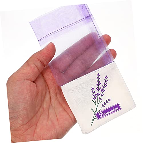 30 bolsas aromáticas de lavanda color lila miniatura 6
