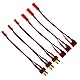 3 Pairs Deans T Plug zu JST Stecker RC Männlich Buchse Adapterkabel mit 10CM 20AWG Silikondraht für RC LiPO NiMH NiCd Akku Charge