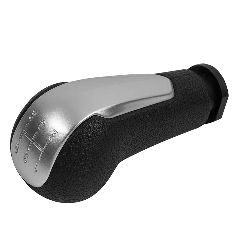 Pomello Cambio Per Spark 2011-2016 | Leva Cambio Manuale 5 Marce | In Pelle PU E Base ABS Cromato | Design Ergonomico - Foto 10
