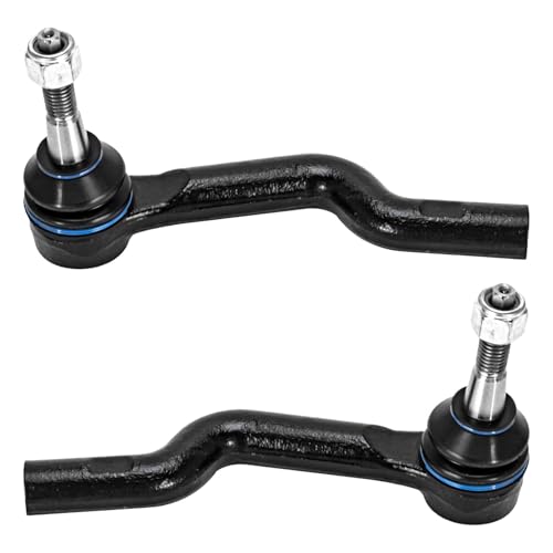 Image of Detroit Axle - RWD Front End Control Arms Kit for 2014-2015 Cadillac CTS 2 Lower Rearward Control Arms with Ball Joints 2 Outer Tie Rods Replacement