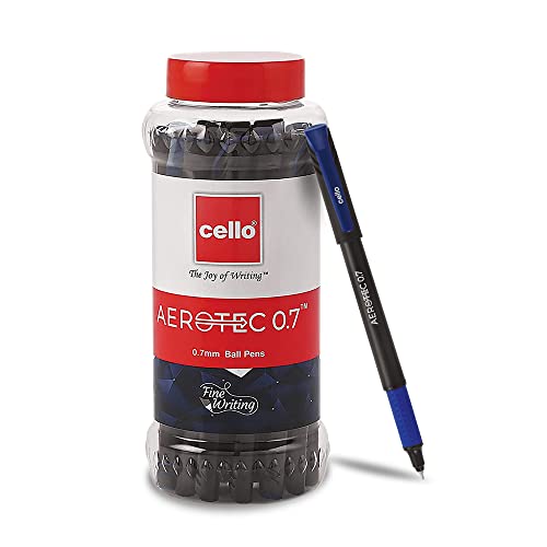 Image of Cello Gripper Ball Pen Set - Pack of 25 (Blue) Aerotec Ball Pens