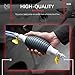 Jxueych Car Fuel Tank Sucker Newest High Flow Siphon Hand Pump Portable Manual Car Fuel Transfer Pump for Gas Gasoline Petrol Diesel Oil Liquid Water Fish Tank with 2M Syphon Hose
