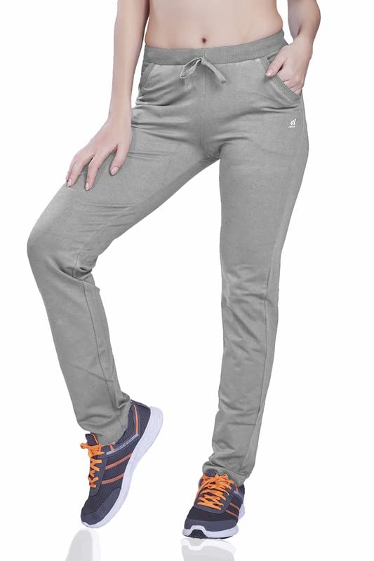 Image of Women's Solid Regular FIT ENRICH Cotton Track Pant