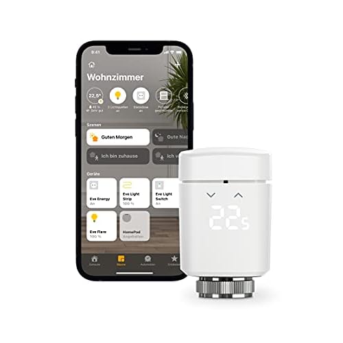 Eve Thermo (Apple Home) - Smartes Heizkörperthermostat