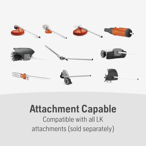 Image of Husqvarna 525iLK 17 Inch Straight Shaft 40V Battery Powered Trimmer, Gifts for Men, Battery and Charger NOT Included (Tool ONLY)
