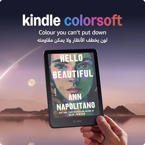 Introducing Amazon Kindle Colorsoft Signature Edition (32 GB) – With color display, auto-adjusting front light, wireless charging, and long battery life - Metallic Black
