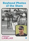 2022 Topps Heritage Minor League #145 Jordan Lawlar ACL Diamondbacks BPS Baseball Card