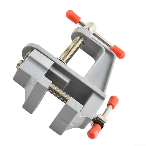 Mini-Schraubstock aus Aluminium, zum Schnitzen von Schmuck, Hobby, Klemme, kleiner Schraubstock für Holzarbeiten, Modell, Elektronik, Metall, Bohren, Schleifen, Schleifen