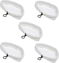 5 PCS Microfiber Cleaning Pad Cover Steam Mops Washable Microfiber Cloth Pads Cleaning Pads Shark Steam Pocket Mops Microfibre Cloths Universal Cleaning Pads Steam Mop Pads Steamer Replacement Pads
