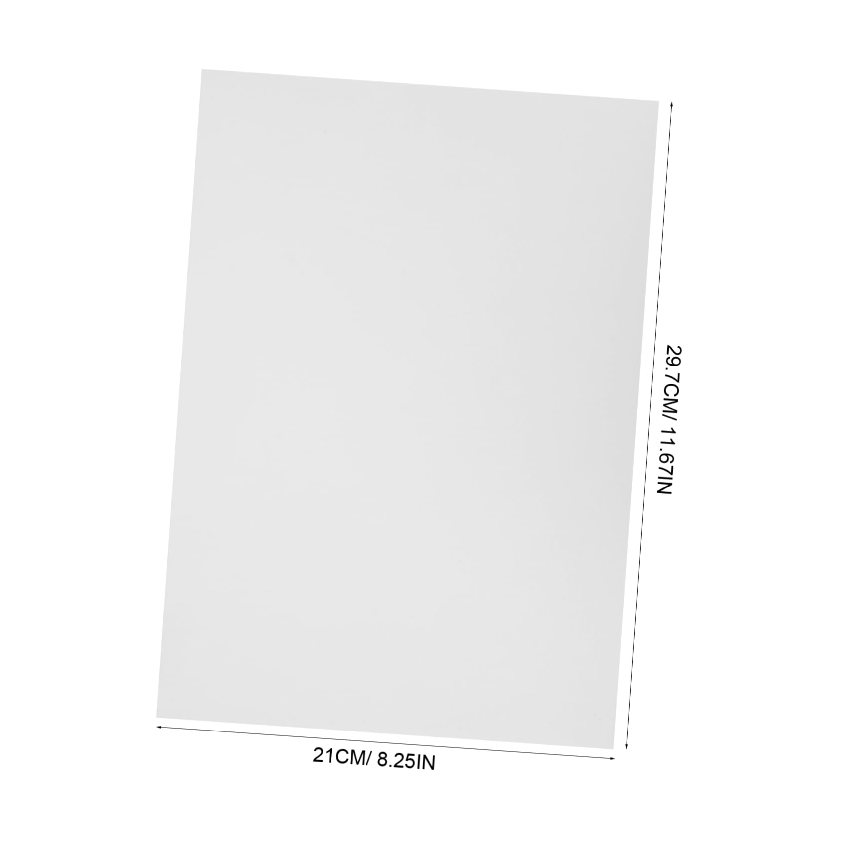 100 Fogli Carta Matte Stampabili per Etichette Autoadesive Superficie Liscia e Resistente Calore Compatibile con Stampanti per Etichette e Organizzazione