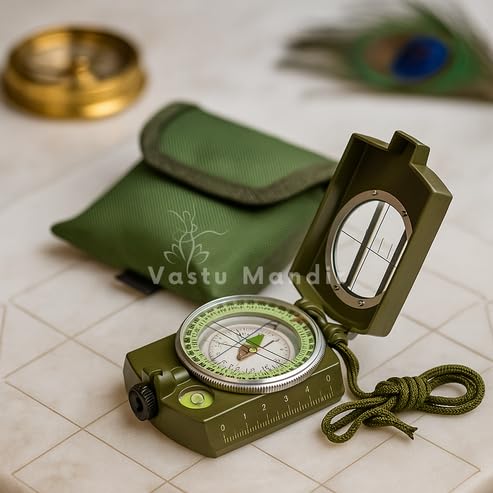 Image of Military Vastu Compass Vastu Remedy Accurate 16 Zone Direction Finder