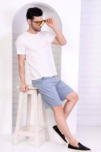 Image of DUPER Men's Regular Fit Cotton Stretchable Welt Pocket Casual /Outdoor Shorts