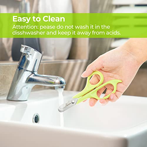 Auvon Scissors-Shaped Pill Cutter, Sharp Blade Pill Splitter For Accurately Dividing Various Size Of Vitamins, Tablets And Medications In Half #TOP5