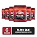 Folgers Black Silk Dark Roast Coffee, 9.6 Ounces (Pack of 6)