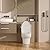 Sarlai One Piece Toilet - Elongated Tall Comfort Height Single Flush White Ceramic Bathroom Toilet with Soft Seat, Concealed Trapway, 12" Rough In, Wax Ring Included