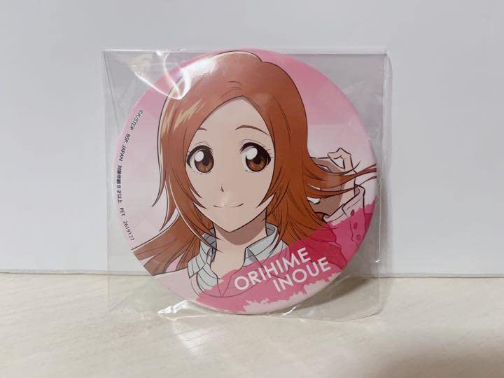 死神 井上織姫 缶バッジ】BLEACH 230 オールスター缶バッジ 卯の花 日