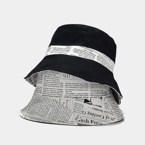Image of Quanhaigou Bucket Hat for Men Women,Packable Reversible Printed Sun Hats,Fisherman Outdoor Summer Travel Hiking Beach Caps