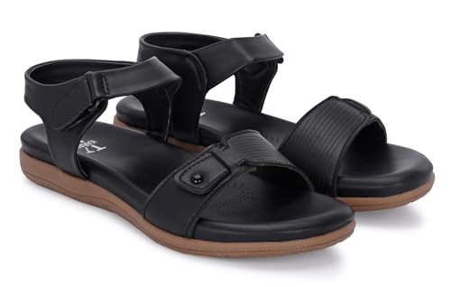 Image of Karaddi Women's Fashion Sandals | Women's Flat Heels | Stylish Ankel Strap Sandal for Ladies